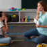 Child experiencing speech delay with difficulty pronouncing words but good understanding and gestures