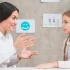 Speech therapist communicating with a young child to assess signs of late talker